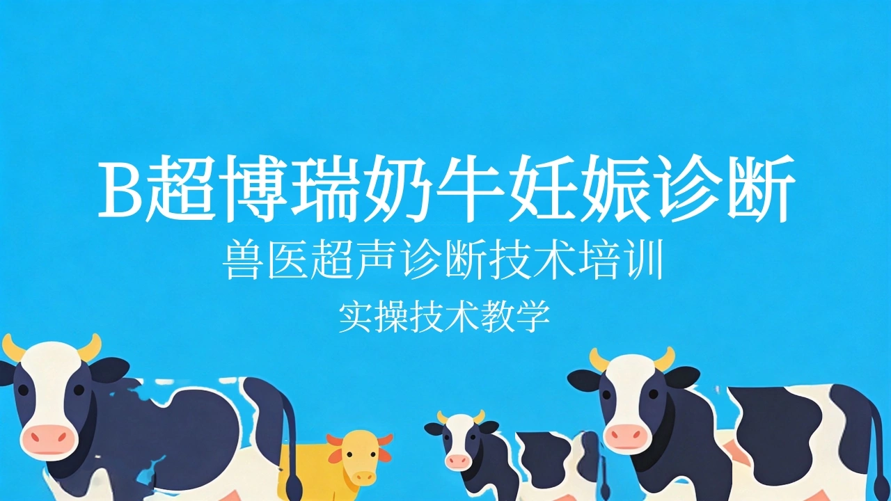 B超博瑞奶牛妊娠诊断