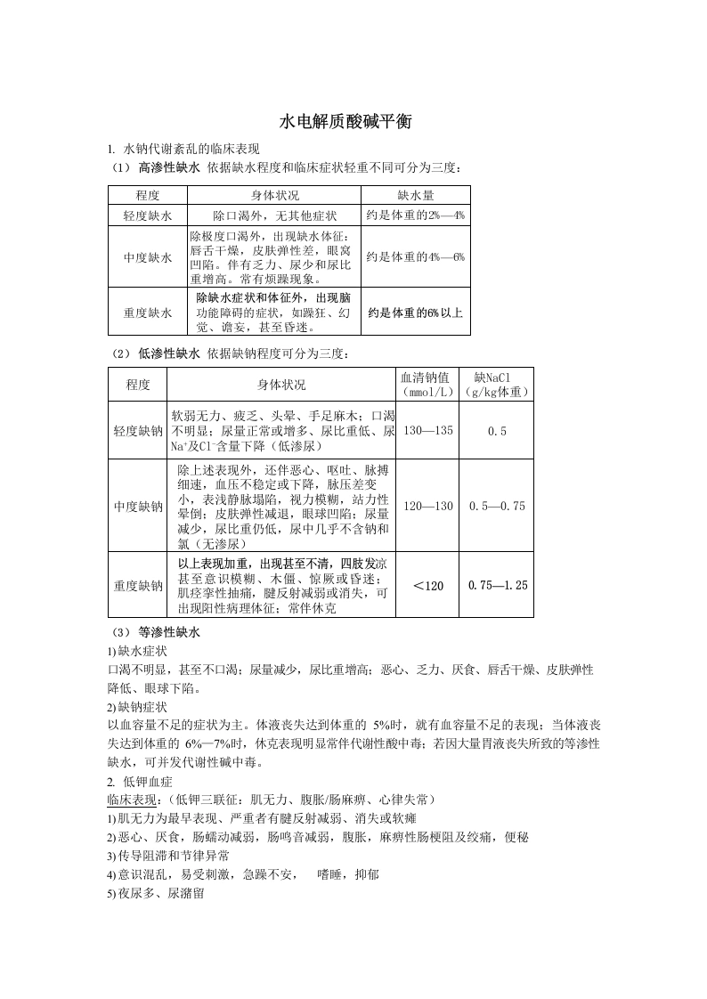 外科护理学各章重点-医护课栈