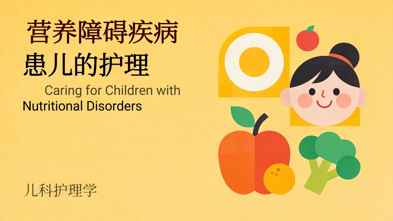 营养障碍疾病患儿的护理-医护课栈