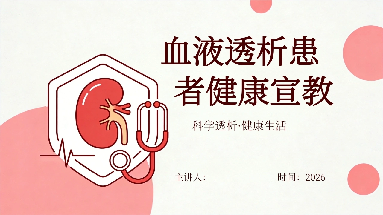 血液透析患者健康宣教29页-医护课栈
