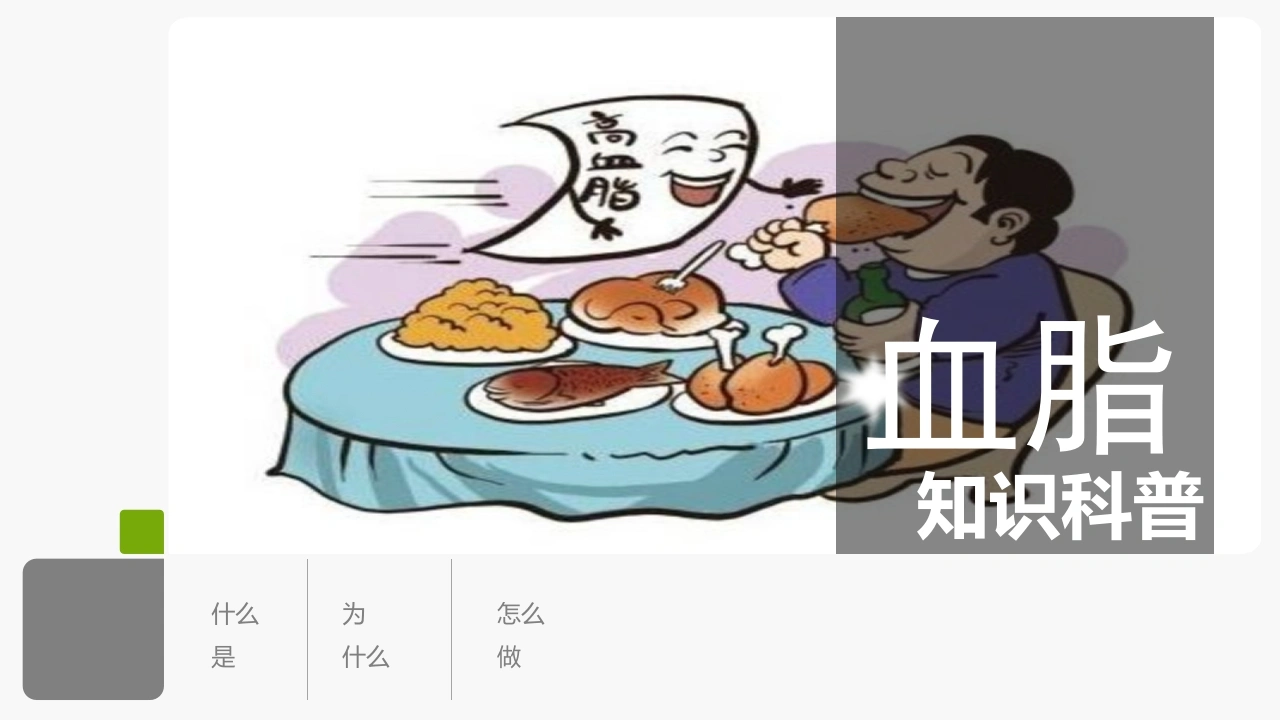 血脂讲座PPT课件-医护课栈