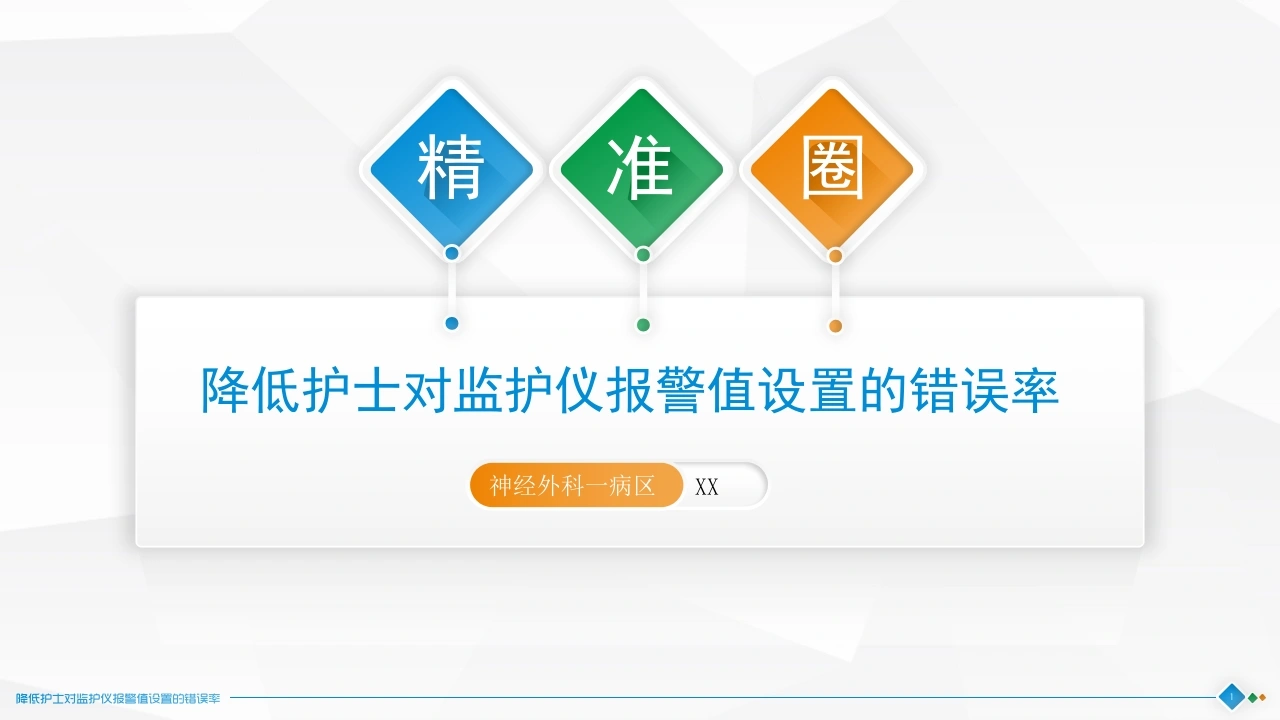 降低护士对监护仪报警值设置的错误率6-医护课栈